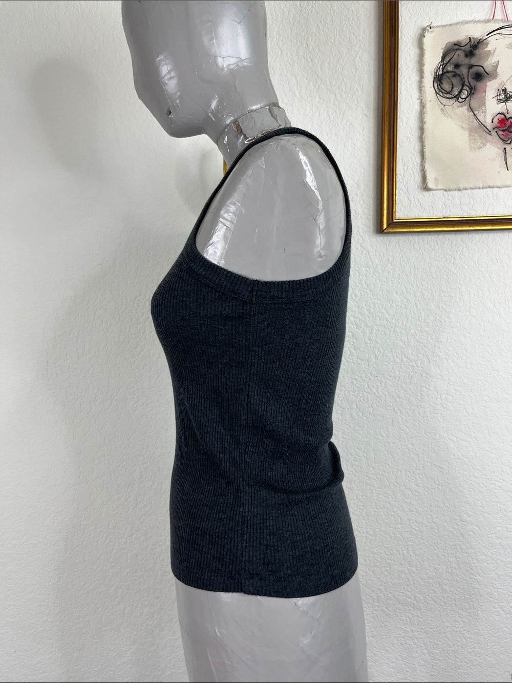 WSLY Rivington Inverted Ribbed Tank Top - Picture 4 of 7